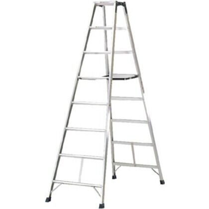 【車上渡し】専用脚立HM型天板幅広 8尺 HM-C240 1点