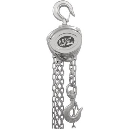 スリーエッチ ステンレスチェーン チェーンブロック0.5tX2.5m SCB0.5 1点...