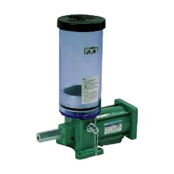 空圧式グリースポンプ(6Lスチールタンクレベルセンサー・スプリング加圧式/吐出量0~1.5) KSP-402-SPS-6L 1点