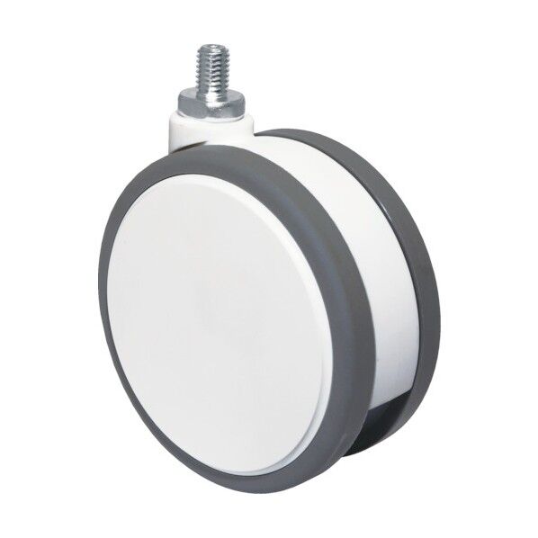 デザインキャスター ホワイト100径 FW100N12L-22 1点