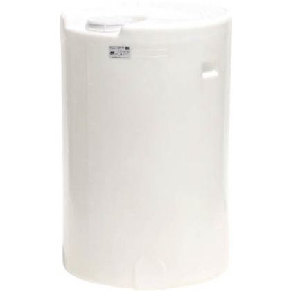 【車上渡し】MDドラム(蓋付)密閉円筒型300L ホワイト MD-300H 1