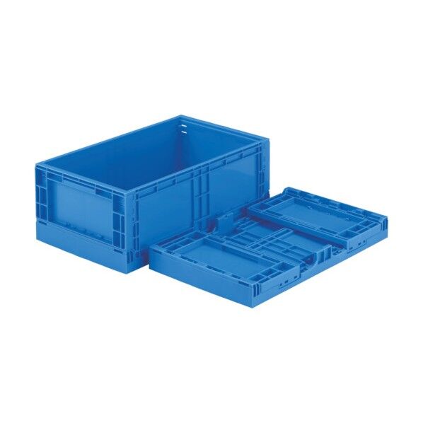 折りたたみコンテナー 556640 オリコンEP20B-B青 SKO-EP20B-B-BL 1点