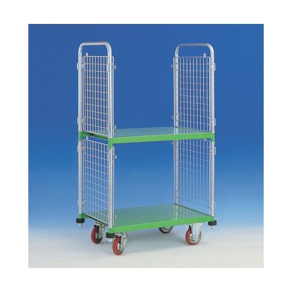 網付き台車 メッシュパックロール 669B 1点