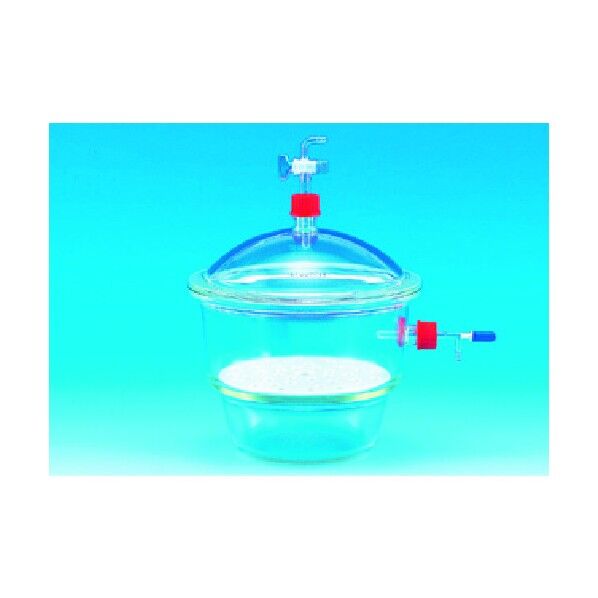 ねじ口デシケーター上口横口 142mm 371-07-26-01 1点