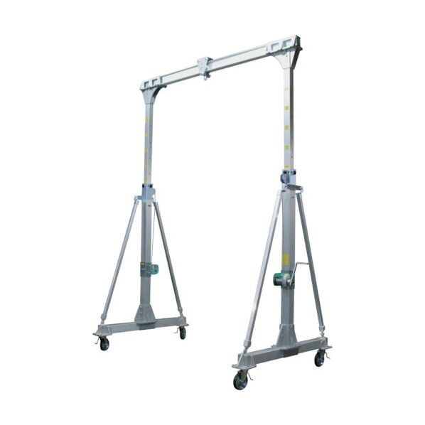 アルミ合金製門型クレーンSLG型(伸縮タイプ) 定格荷重500kg