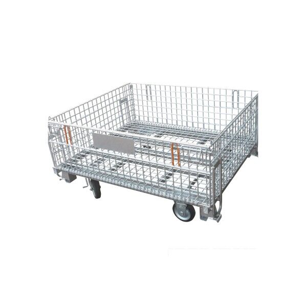 吊上げ式かご型パレットL型350Aキャスター付 PM-LPC-350A 1台