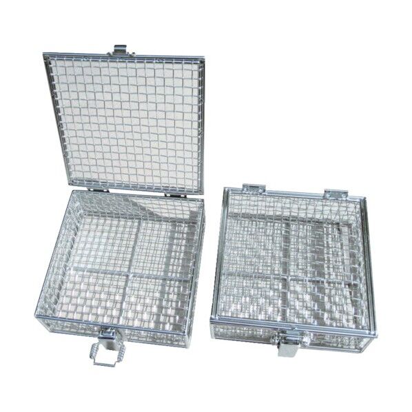 蝶番蓋付バスケット大 200×200×200 OM1054-52 1点