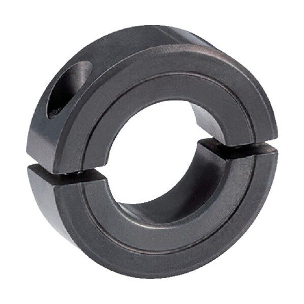 セットカラー 2分割型 スチール、黒 25069.0206 1点