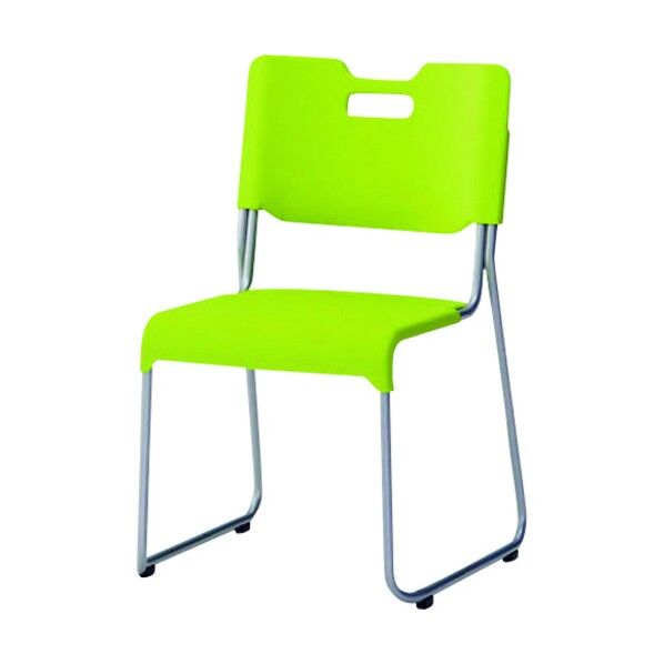 18290)スクールチェア SC-338 WH 1点