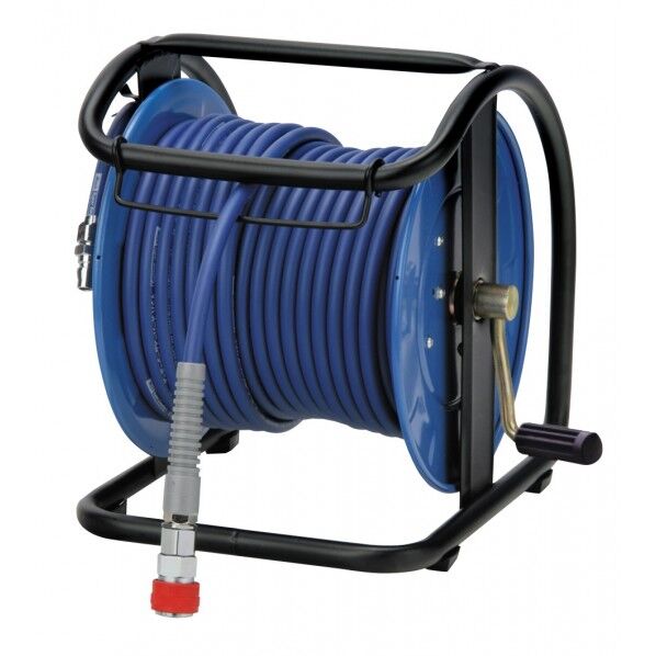 FUJIMAC 常圧用C型ドラム(スーパースムージーホース付)エアドラム ブルー 内径7mm 外径10mm 長さ30m SNDZG-730C 1個