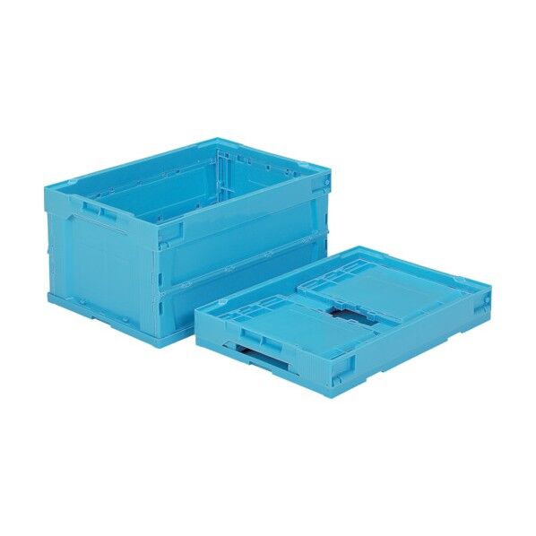 折りたたみコンテナー 553540 オリコンL41Bライトブルー