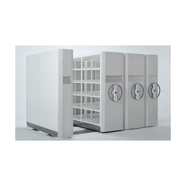 スライドハンドル式移動ラック単式固定 NHHT-6162SK 1点