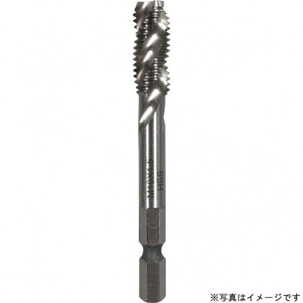 エホート 六角軸スパイラルタップ 止り穴・貫通穴用 M8×1.25mm RST-M8 1個