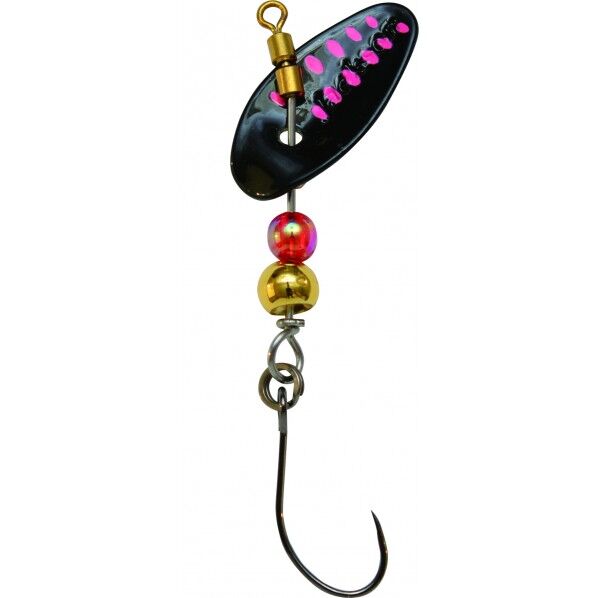 バギースピナー 3g BP ブラック/ピンクドット 1個