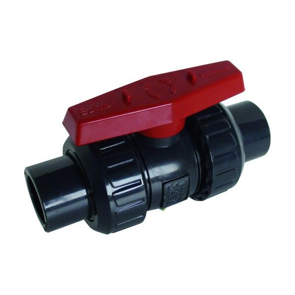 ボールバルブ禁油 本体材質PVC シール材質EPDM TS 20A BV20SXE 1点