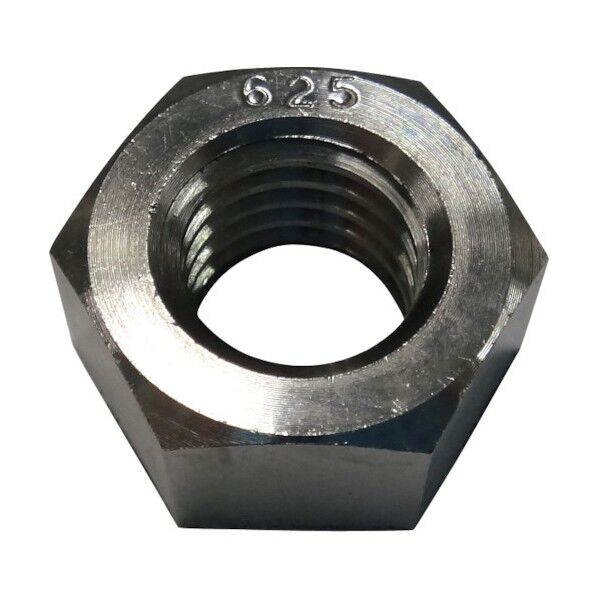 レアメタルスクリュー 六角ナット ALLOY625 M6 NT1-ALLOY625-6 1点