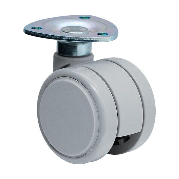 デザインキャスター ライトグレー50径 許容荷重60kgf TF50 1点