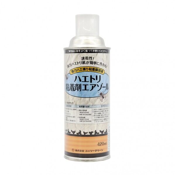 ハエトリ粘着剤エアゾール 420mL 1個