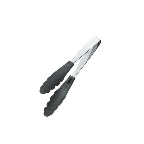 抗菌耐熱ストッパー付マルチトング 黒 235mm 62-8200-94 1点