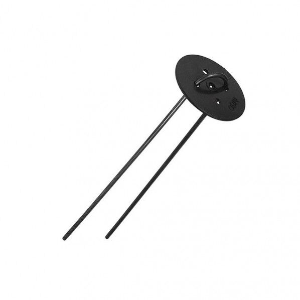 SNアグリーン 黒ピンセット 20cm 100P 100個