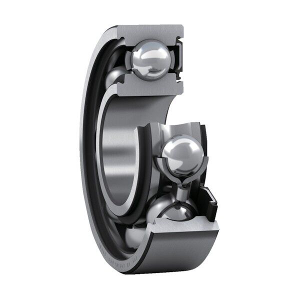 単列深溝玉軸受 軸受片側接触シール 内径60mmX外径95mmX幅18mm 6012-RS1 1点