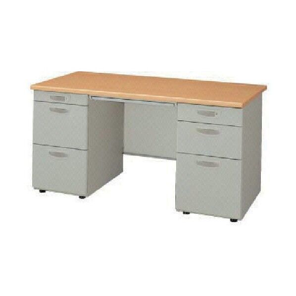 両袖デスク NED147BC-AWL 1点