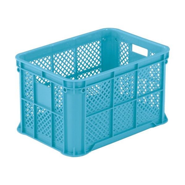 スタッキングコンテナー 104834 玉コン(2持手、2印刷面)ライトブルー 104834-BLL 1点