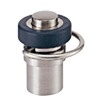 フットタッチ床付戸当 サテンニッケル No.N455-1 1