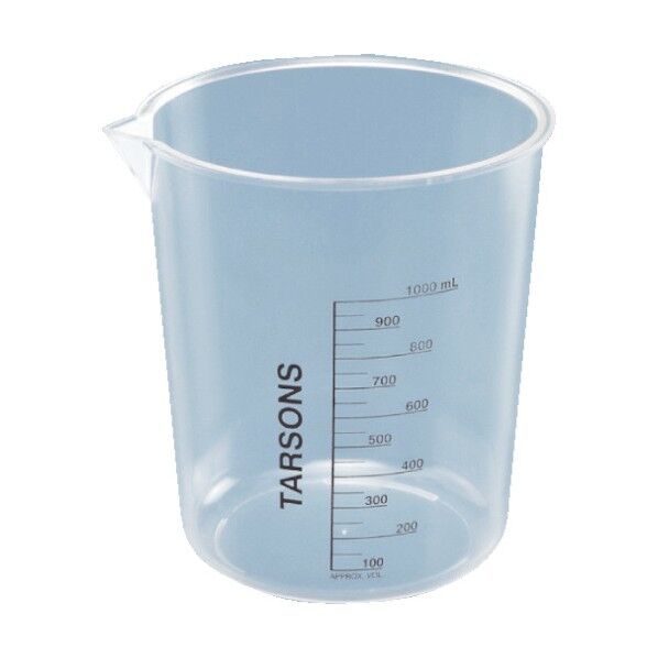 TARSONS ビーカー TPX製 100ml 422010 1点