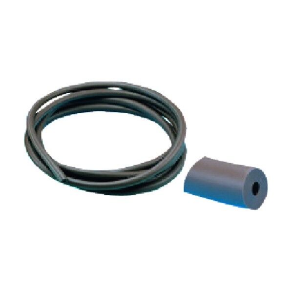 エコホース 排気用ゴム管 6φ×12φ 1m 125-17-03-41 1点