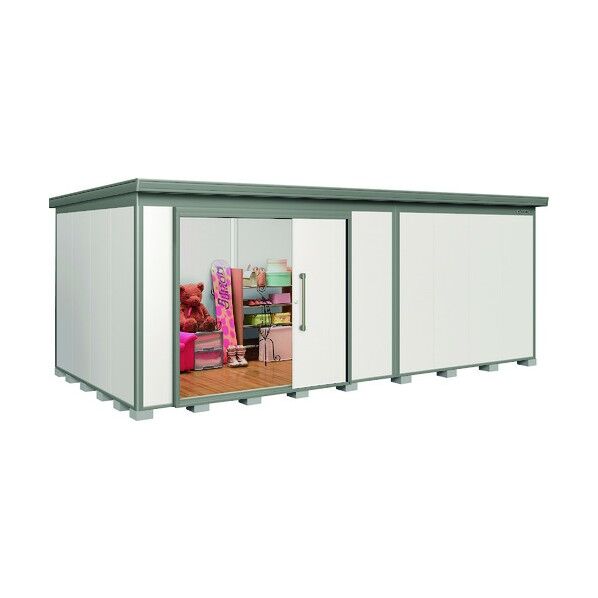 ヨド蔵MDスチール床タイプ 床面積18.97m2 DZB-6529HE SG 1点