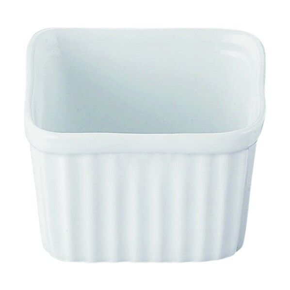 かんだ 耐熱性陶器 四角スフレ S RSH2801 10個