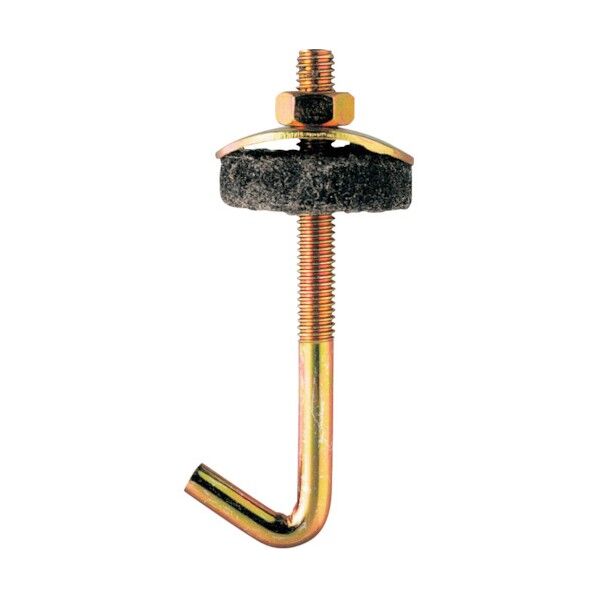 フックボルトセット ネオパッキン付 小波用 座金外径30mm 6X125 4220122 50本