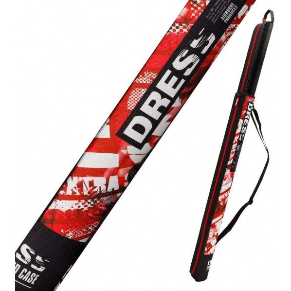 DRESS DRESS 長さが調節できる アジャスタブル ロッドケース RED 1個