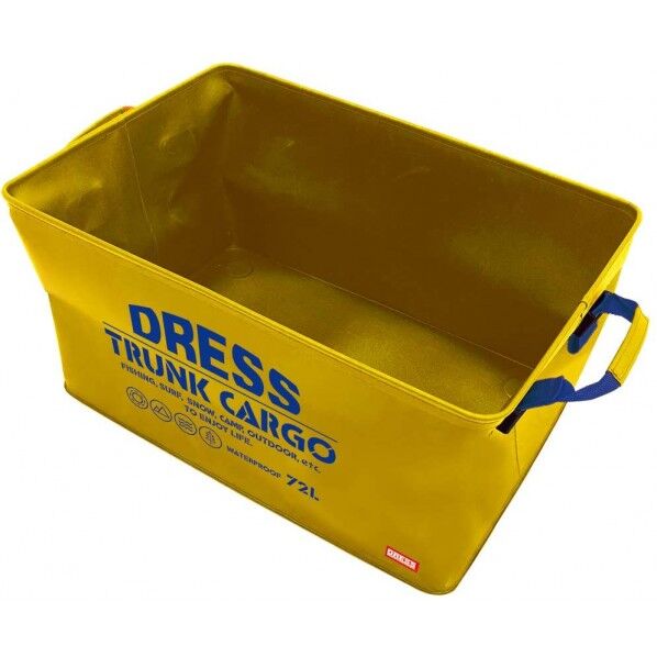 トランク型収納BOX PLUS ネイビー×イエロー 1個