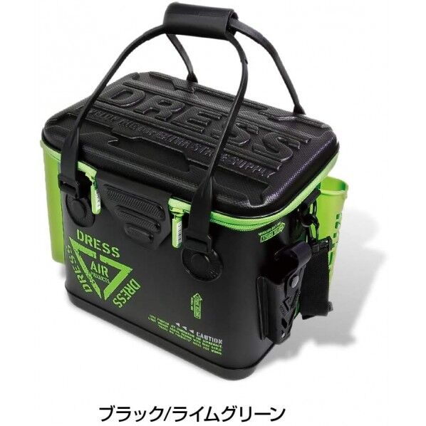 DRESS バッカンミニ PLUS ブラック/ライムグリーン 1個