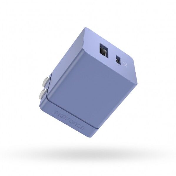 デジフォース DF D0061NB cube 20W 1A1C ネイビーブルー D0061NB 1個