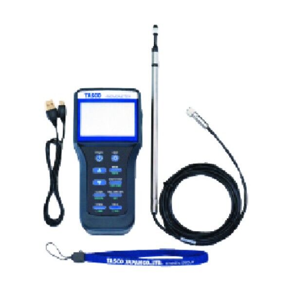 東京硝子器械 風速計 TA411DA 080-81-11-01 1点
