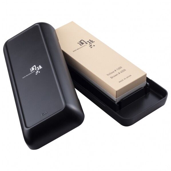 貝印 AP0334 関孫六 コンビ砥石 #1&4