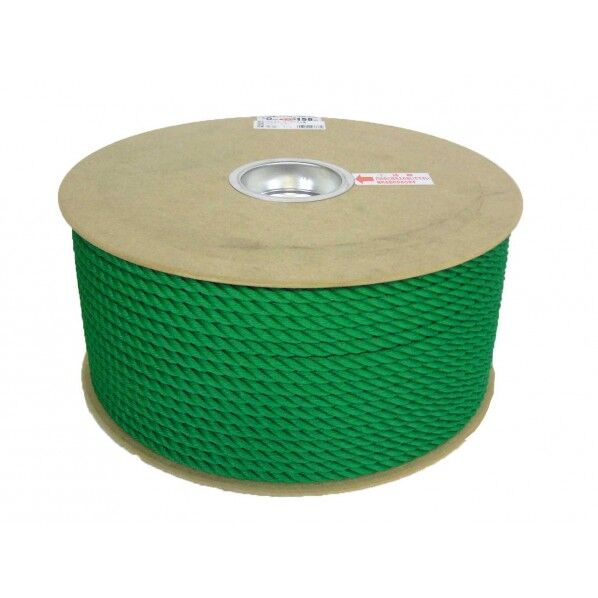 ユタカ RE-53グリーン PEカラーロープドラム 9X150m RE-53 1個