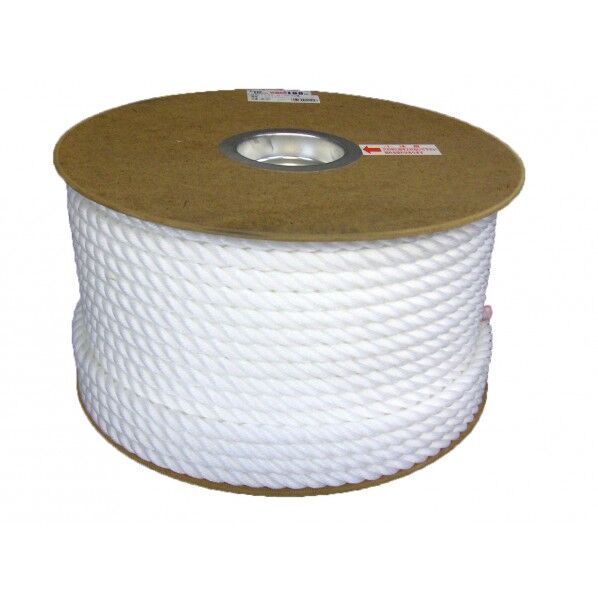 ユタカ RE-67ホワイト PEカラーロープドラム 12X100m RE-67 1個