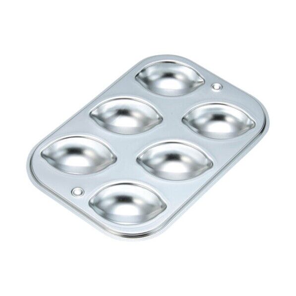 ギルア マドレーヌ型 レモン型 6P No918 3899000 61-6688-69 1点