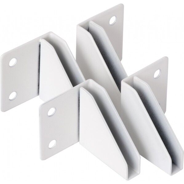 有孔ボード ボードブラケットコーナー (ホワイト) DWB5CW 1個