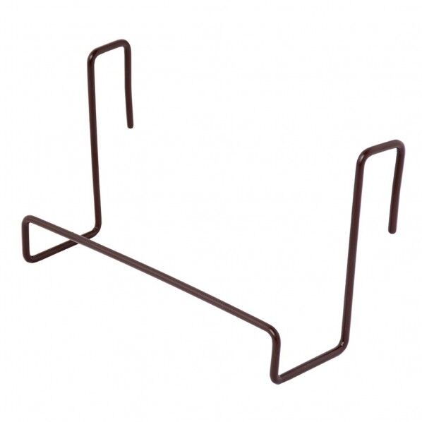 フック ブックスタンド ダークブラウン DWH07DB 1個