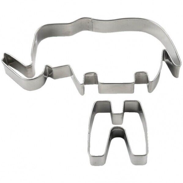 18-8 ZOOクッキー型 ゾウ No1983 4440240 61-6698-07 1点