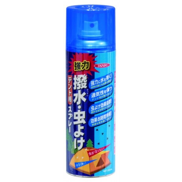 イカリ テント用撥水虫よけスプレー 250ml 1個