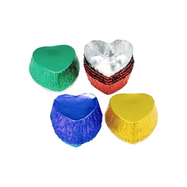 アルミ トリュフミニチュア ハート型 WTL61 1個