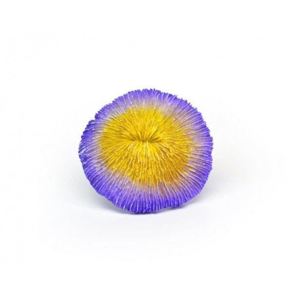 ゼンスイ ZEST レプリカサンゴ S-9 パープルイエロー S-9 1個