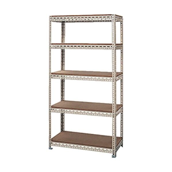 H型ボード棚 W915×D620×H1800 RLH632-5 1点