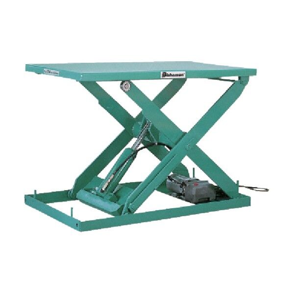 ビシャモン テーブルリフト 2TON 均等荷重2000kg ストローク1250mm X-21020-B 1点